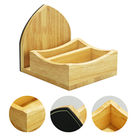 Porte-serviettes en bois personnalisé pour table, porte-serviettes vertical en bois, boîte à serviettes en bois