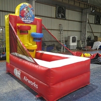 Château gonflable commercial pour enfants et jeux de fête foraine en PVC, personnalisable, installation facile