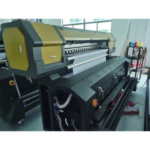 1.8m 2.2m 4720 Roll to Roll Large Format Textile Printer Direct To Fabric Printer For Polyester Flag Banner Printing Machine