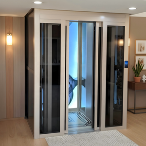 Ascenseurs électriques pour maisons à 4 étages, ascenseurs résidentiels/hôteliers avec vitres panoramiques - Product Image 1