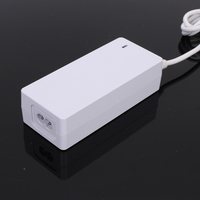 Adaptateur secteur AC/DC de bureau YHY YHY-12005000 12V 5A 60W CE, connecteur 4 broches, entrée 220V-230V, normes de prises EU/US/UK/AU/IT/JP