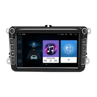 8 "slim auto lettore dvd audio player per VW B6 con di alta digitale monitor con controllo del volante con chiavi