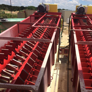 Máy làm sạch quặng kiểu máng cho chế biến khoáng sản phóng xạ Uranium Thorium với các thành phần động cơ và máy móc chính - Product Image 1