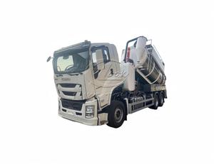 รถบรรทุก ISUZU GIGA 6×4 Jet‑Vac ขนาด 15000 ลิตร, ปั๊มนำเข้าจาก Samson, ถังเก็บน้ำเสียสแตนเลส, รถทำความสะอาดท่อระบายน้ำแบบกำหนดเองระดับไฮเอนด์ - Product Image 1