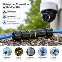 Coupleur Ethernet extérieur blindé femelle-femelle M16 IP68 RJ45 CAT6 STP pour l'automatisation industrielle et l'utilisation marine