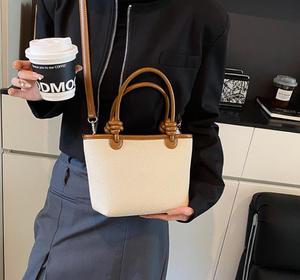 2025 Alibaba usine designer luxe dame PU cuir sacs à main quotidien sac fourre-tout bas quantité minimale de commande, nouvelle mode femme PU fronde bandoulière <span class=keywords><strong>nag</strong></span> - Product Image 4