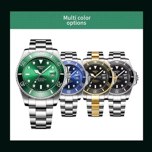 NIBOSI 2600 Nouvelle montre mécanique automatique pour homme, étanche en profondeur, bracelet en acier inoxydable, anti-rayures, montre automatique pour homme - Product Image 5