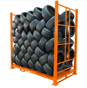 Mracking Trung Quốc Nhiệm Vụ Nặng Nề Xếp Chồng Kệ Pallet Nhà Sản Xuất Di Động Ngăn Xếp Kệ Cho Bán Xe Lốp Xếp Chồng Giá - Product Image 3