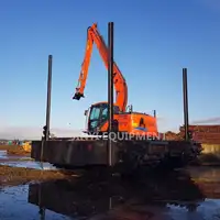 Doosan 15 Tons Amphibious Excavator in Netherlands