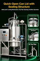 Automatische vacuüm ontgassingsmachine voor groentepuree