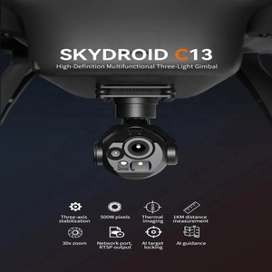 Caméra thermique intelligente Skydroid C13 à haute résolution avec suivi intelligent, stabilisation sur trois axes et triple éclairage - Product Image 1
