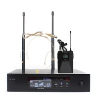 Système de microphone sans fil professionnel USB à main QLXD4 Beta58a/BETA87A UHF True Diversity pour karaoké, kit pour église