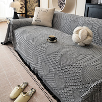 Couverture de canapé personnalisée, couvre-lit de luxe, housse de canapé moderne et minimaliste, couverture à motif cœur pour climatisation, faible MOQ