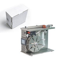 Machine d'étiquetage à angle droit anti-effraction pour coins de boîtes, applicateur d'étiquettes pour emballages d'électronique 3C et cosmétiques