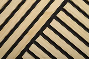 Pannello Acustico in Legno Impiallacciato 60*60cm, Moderno ed Ecologico, Spessore 18mm, per Decorazione Interna, Installazione <span class=keywords><strong>Fai</strong></span>-<span class=keywords><strong>da</strong></span>-<span class=keywords><strong>Te</strong></span>, Insonorizzazione - Product Image 6
