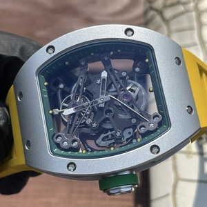 Montre <span class=keywords><strong>mécanique</strong></span> automatique de luxe Tonneau Hollow Skeleton 038 avec miroir saphir, montre de sport de loisirs de haute qualité pour hommes - Product Image 4