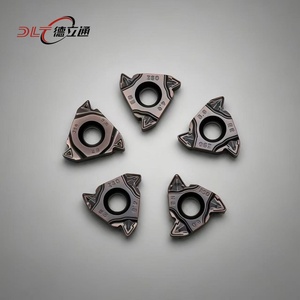 Outils de tournage CNC en carbure DLT 22ER série <span class=keywords><strong>ISOA</strong></span> JF5105 pour acier inoxydable, plaquettes de tournage fileté haute résistance à l'usure - Product Image 1