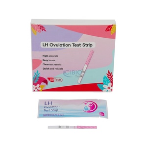 <span class=keywords><strong>Test</strong></span> de prédiction de l'<span class=keywords><strong>ovulation</strong></span> rapide LH, bandelette de <span class=keywords><strong>test</strong></span> de fertilité urinaire pour identifier les jours fertiles - Product Image 2