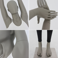 Offres Spéciales mannequin femme en fibre de verre différentes poses debout yoga sport mannequin