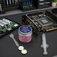 Pâte Thermique 3KS 12.8W/mk 100g pour Refroidissement GPU CPU VRAM M.2 SSD PS4, Modèle 3K-LTP 1280, Emballage Personnalisé Guangdong - Vente Chaude