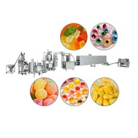 CE-gekeurd 150-600kg/uur Elektrische RVS Nieuw Model Commerciële Multi-vorm Snoepvormmachine