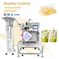 Système de remplissage liquide haute précision pour fabricants d'emballages de boissons en poches à bec verseur