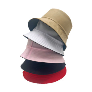 Men's Canvas Bucket Hat Monochrome UV Protection Sun Hat Autumn Winter Fashion Hip Hop Style Adult Size Available - Product Image 4