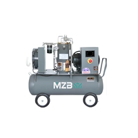 Compresseur d'air à vis à aimant permanent à fréquence variable refroidi par air -7.5A 220V pour sablage et peinture sur pierre, garantie 5 ans