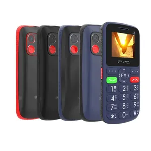 Nhà Máy Giá nút lớn SOS Dual Sim điện thoại di động GSM 2 gam 3 gfeature di động điện thoại di động 1.77 inch di động nhỏ tính năng điện thoại