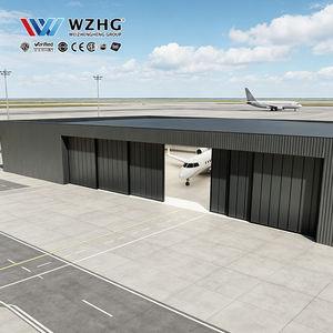 <b>Large</b> Span Aircraft Storage Hangar With High Strength Steel Frame System - Product Image 1
