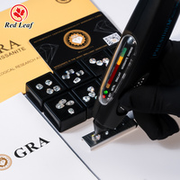 Redleaf sıcak satış üstün kalite DEF renk VVS Lab oluşturulan sertifikalı gevşek Oval Moissanite taşlar için 1 3 karat yüzükler