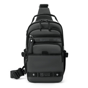 Sac bandoulière multifonctionnel pour homme, sac messager décontracté, sac à l'épaule portable, vente en gros - Product Image 4