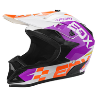 Logo personnalisé Certification DOT Casques de motocross hors route Casques de motocyclette de descente Casques de motocyclette à moteur pour hommes