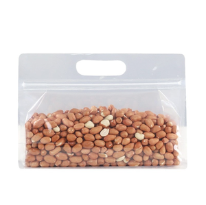 Nhà Máy Cung Cấp Nắp Kéo Ziplock Đứng lên Túi Rõ Ràng Nhựa Trong Suốt Bao Bì Thực Phẩm Túi Với Dây Kéo - Product Image 1