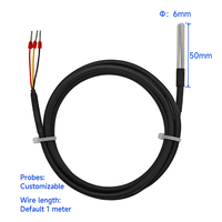 Capteurs de température industriels personnalisés 3 fils 4 fils Thermocouple RTD PT100