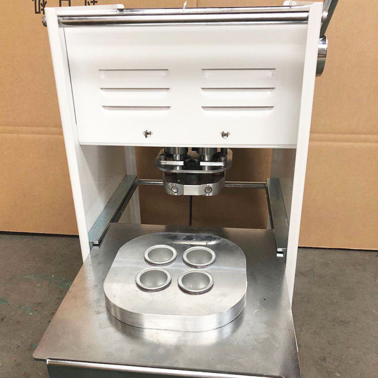 4 Cavity K Cup Coffee Capsule Packing Heat Sealing Machine