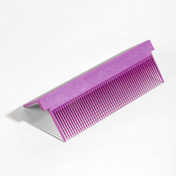 Peigne à cheveux droit en plastique fibre de carbone Wanmei, attelle à cheveux, peigne de coiffage en forme de <span class=keywords><strong>V</strong></span>, outil de lissage des cheveux, perruques personnelles - Product Image 6