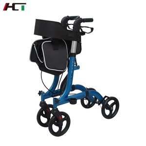 Patinete plegable fácil de transportar, enrollador de aluminio para el cuidado del hogar, adecuado para <span class=keywords><strong>personas</strong></span> <span class=keywords><strong>mayores</strong></span> con asiento - Product Image 4