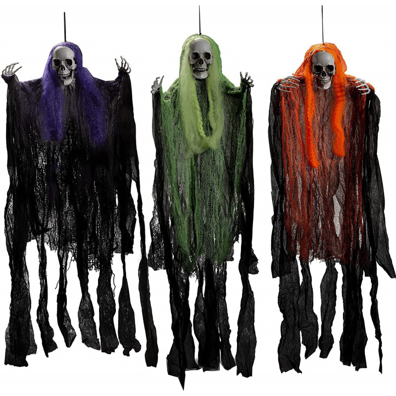 Fantasma colgante tricolor (juego de tres piezas)