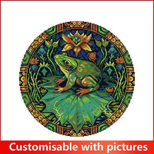 Patrones de Animales Impresos en HD <span class=keywords><strong>para</strong></span> <span class=keywords><strong>Punto</strong></span> de <span class=keywords><strong>Cruz</strong></span>, Decoración del Hogar, Kits de Bordado a Mano, Manualidades, <span class=keywords><strong>Tela</strong></span> Aida Estampada y Contada de 11/14/16CT - Product Image 5