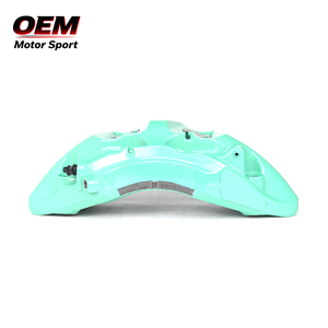 New G3500 Material Durable and customizable Slotted and Drilled Automotive Calipers for Porsche PANAMERA and CAYENNE <b>Models</b> - Product Image 5