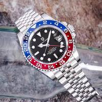 Montres mécaniques pour hommes PAGANI DESIGN 1662, bracelet en caoutchouc, lunette rotative, étanche, montre de sport, montre pour homme d'affaires