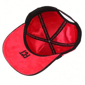 Gorra de Béisbol Unisex con Logotipo Personalizado, 5 Paneles, Estilo Deportivo Urbano, Visera Curva, Venta al por Mayor, 100% Poliéster, Gorra de Gamuza Negra 3D - Product Image 6