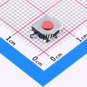 K2-1157SW-B4SW-04 Tactile Switch SMD Switch Single Pole Single Throw Round Button 2.5N Vertical Mount - Product Image 1
