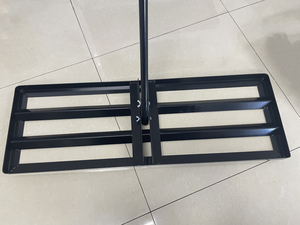 Lớn bãi cỏ leveler công cụ điện lớp phủ bãi cỏ san lấp mặt bằng <span class=keywords><strong>Rake</strong></span> với điều chỉnh chiều cao xử lý cho sân golf đồng cỏ - Product Image 2