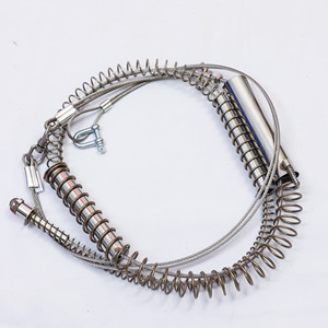 Trampa de Resorte de Acero Reforzado <span class=keywords><strong>para</strong></span> Jabalíes, Zorros y <span class=keywords><strong>Conejos</strong></span>, Cable de Alambre de 4 mm de Diámetro, Tuercas de Repuesto de Estado Sólido, Esencial <span class=keywords><strong>para</strong></span> la Caza en Granjas - Product Image 2