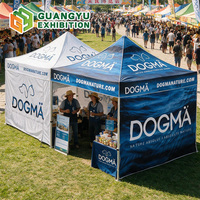 Individuell Bedrucktes 10x15 Faltbares Pop-up-Zelt mit Starkem Stahlrahmen Outdoor-Pavillon für Ausstellungen Messen für Sport und Innenbereich
