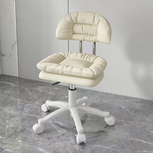 Silla Giratoria Ergonómica de Alta Calidad en Cuero Sintético Ajustable con Rotación de 360 Grados para Salón de Belleza Profesional y <span class=keywords><strong>Barber</strong></span>ía - Product Image 2