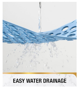 <span class=keywords><strong>Tapis</strong></span> <span class=keywords><strong>de</strong></span> bain <span class=keywords><strong>antidérapant</strong></span> en TPR 28x15 pouces Drainage efficace Ventouses Facile à nettoyer - Product Image 4