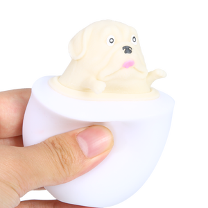 Wholesale Novelties Sensory Toys TPR Funny Dog Squeeze Cup Stress Relief Toys - Product Image 4